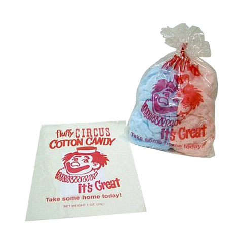 Pre-Packaged Cotton Candy - Blue Raspberry Pre-Packaged Cotton Candy - Blue Raspberry